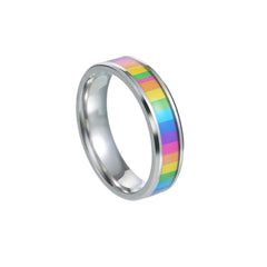 Steel Rainbow Ring