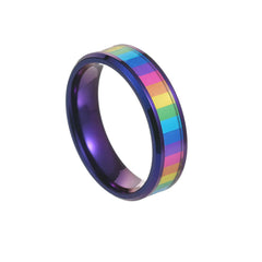 Steel Rainbow Ring