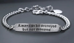 Vintage Letter Bracelet