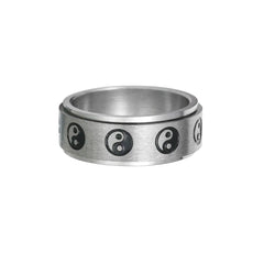 Steel Gossip Ring